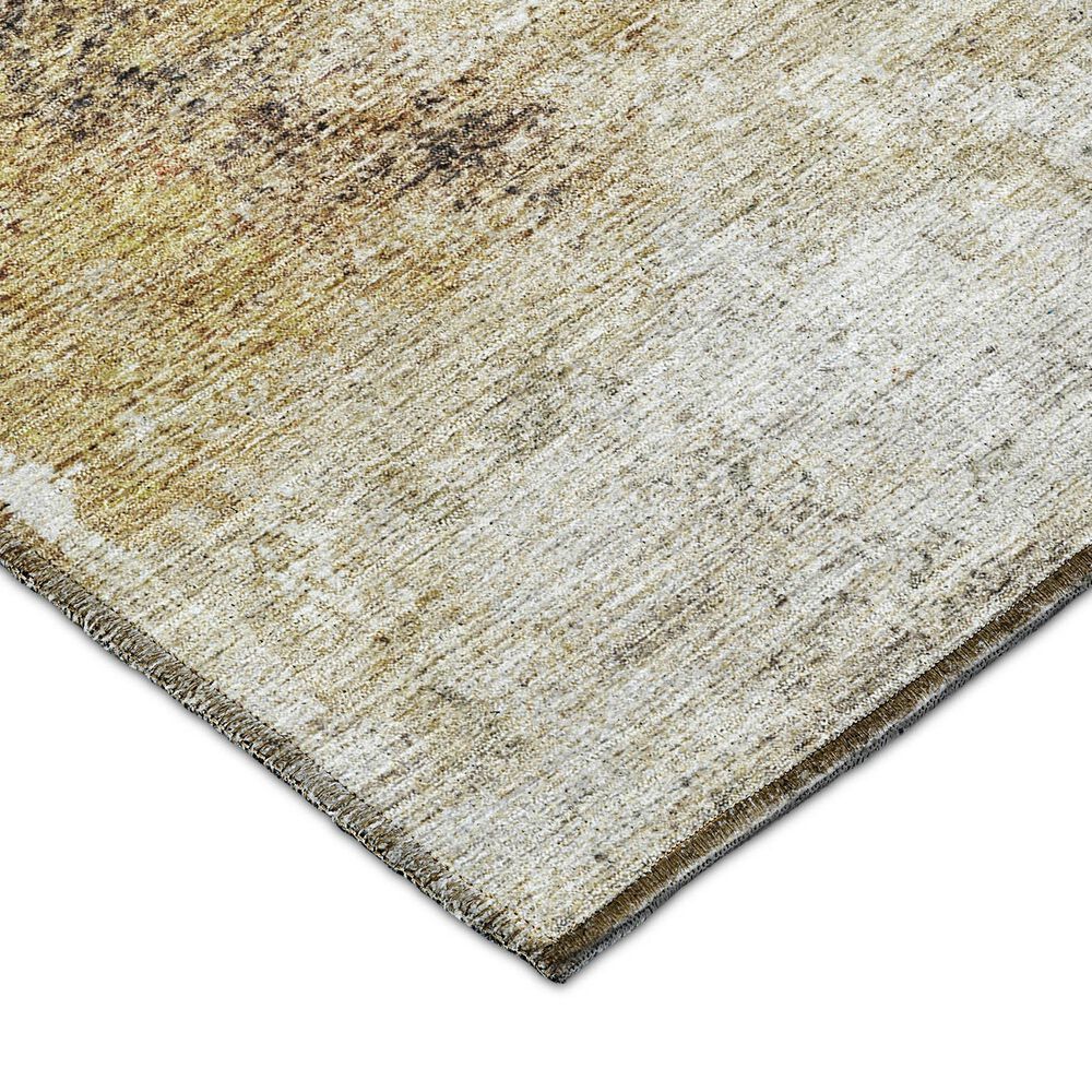 Dalyn Rug Company Nouveau NV7 2&#39;3&quot; x 7&#39;6&quot; Taupe Indoor/Outdoor Runner, , large