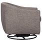 Ashley Upshur Swivel Glider Accent Chair in Taupe, , large