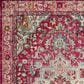 Safavieh Monaco MNC250J-4 4" x 5"7" Fuchsia/Light Blue Area Rug, , large