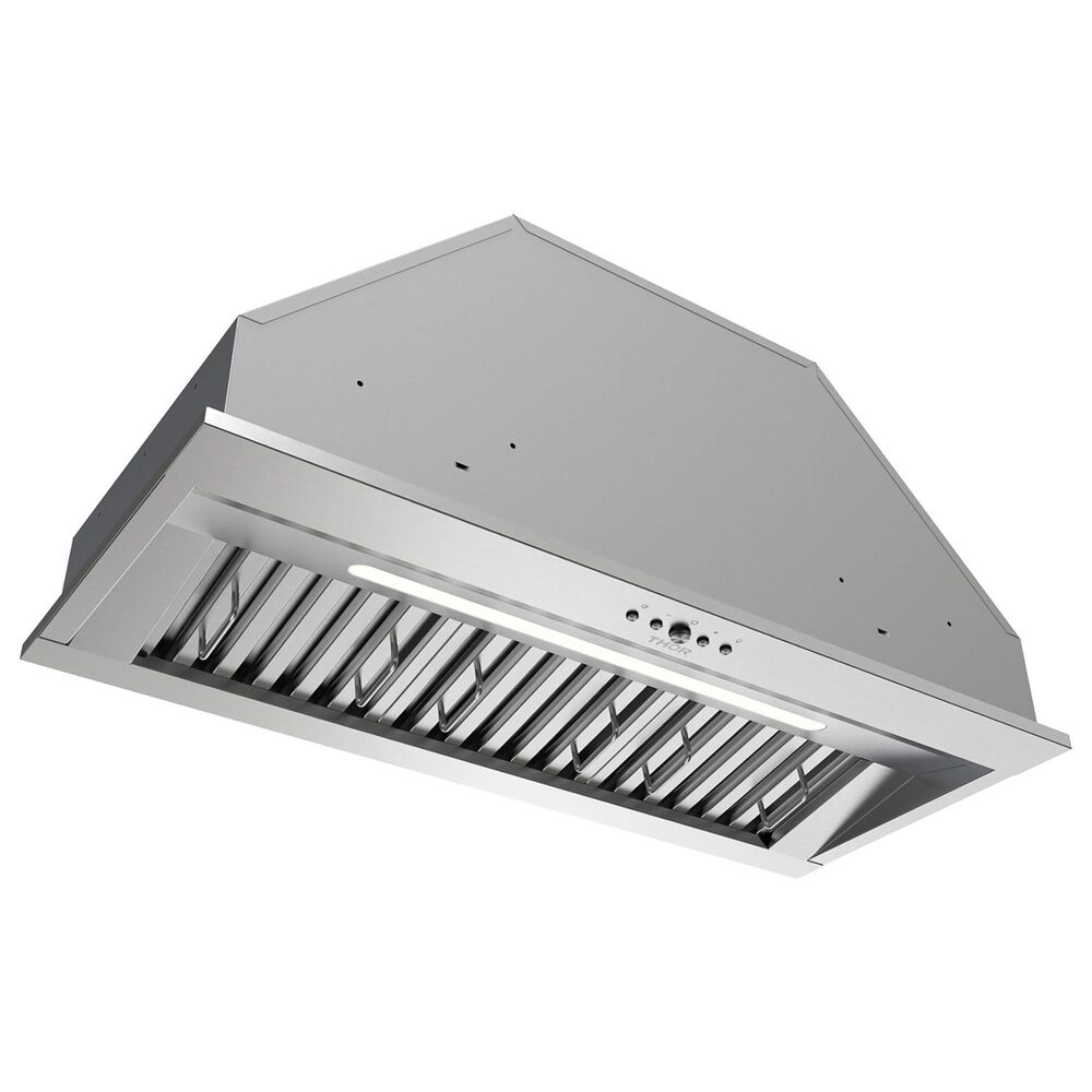 Thor Kitchen 34" Liner Range Hood with Baffle Filters and Strip Light in Stainless Steel, , large