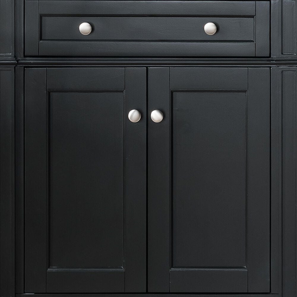 James Martin Vanities Brittany 72&quot; Double Bathroom Vanity in Black Onyx with 3 cm Lime Delight Quartz Top and Rectangular Sinks, , large