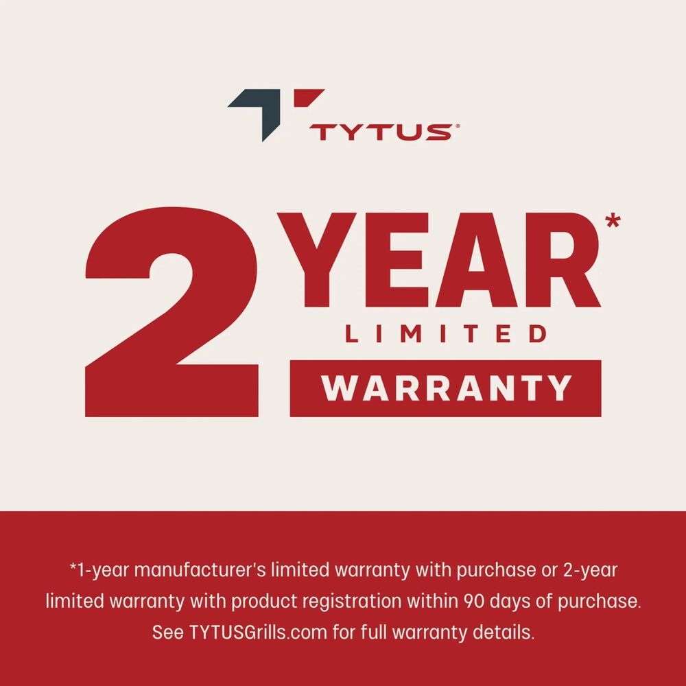 TYTUS Anaheim 4-Burner Gas Grill Cover in Black, , large