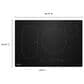 Whirlpool 30" Intelligent Induction Cooktop with Temp Cook Technology in Black, , large