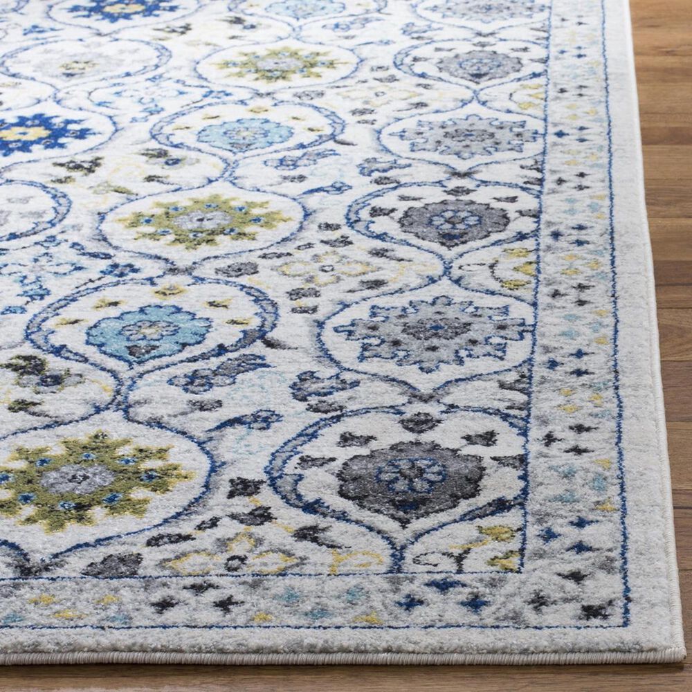 Safavieh Evoke EVK210C-3 3&#39; x 5&#39; Ivory/Blue Area Rug, , large