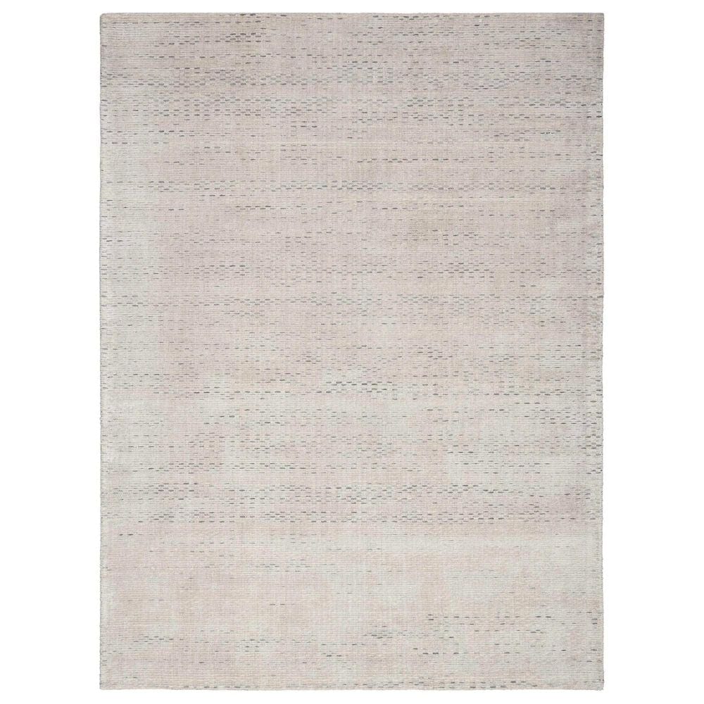Nourison Valley 5"3" x 7"3" Silver Area Rug, , large