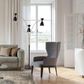Adesso Oscar 3-Arm Arc Lamp in Black and Antique Brass, , large
