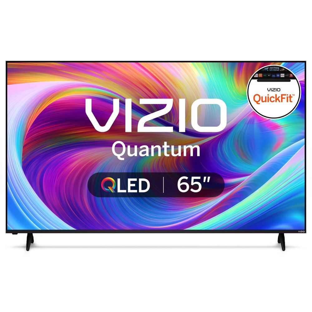 VIZIO 65" Class Quantum 4K QLED HDR in Black - Smart TV, , large