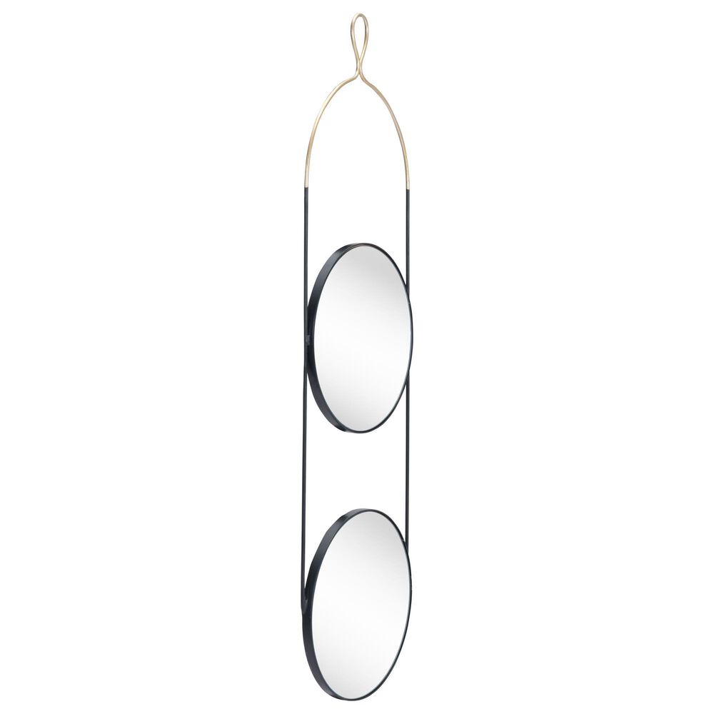 Zuo Modern Zodiac Mirror in Gold/Black, , large