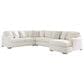 Ashley Chessington 4-Piece Right Facing Sectional with Chaise in Ivory, , large