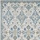 Safavieh Evoke EVK224C-3 3" x 5" Ivory/Light Blue Area Rug, , large