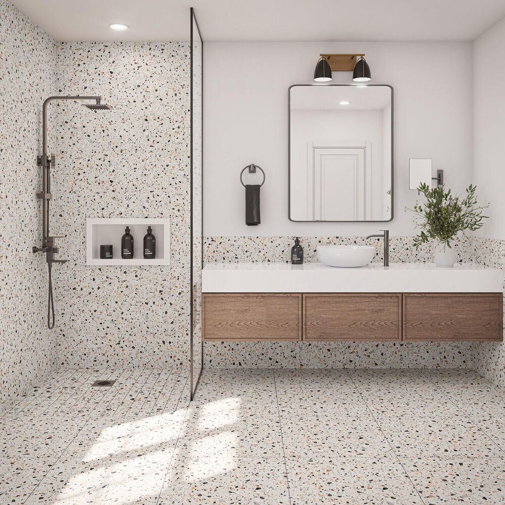 Dal-Tile Poke Confetti Flecks 24" x 24" Porcelain Tile, , large