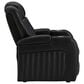 Ashley Caveman Den 3-Piece Power Reclining Living Room Set in Midnight, , large