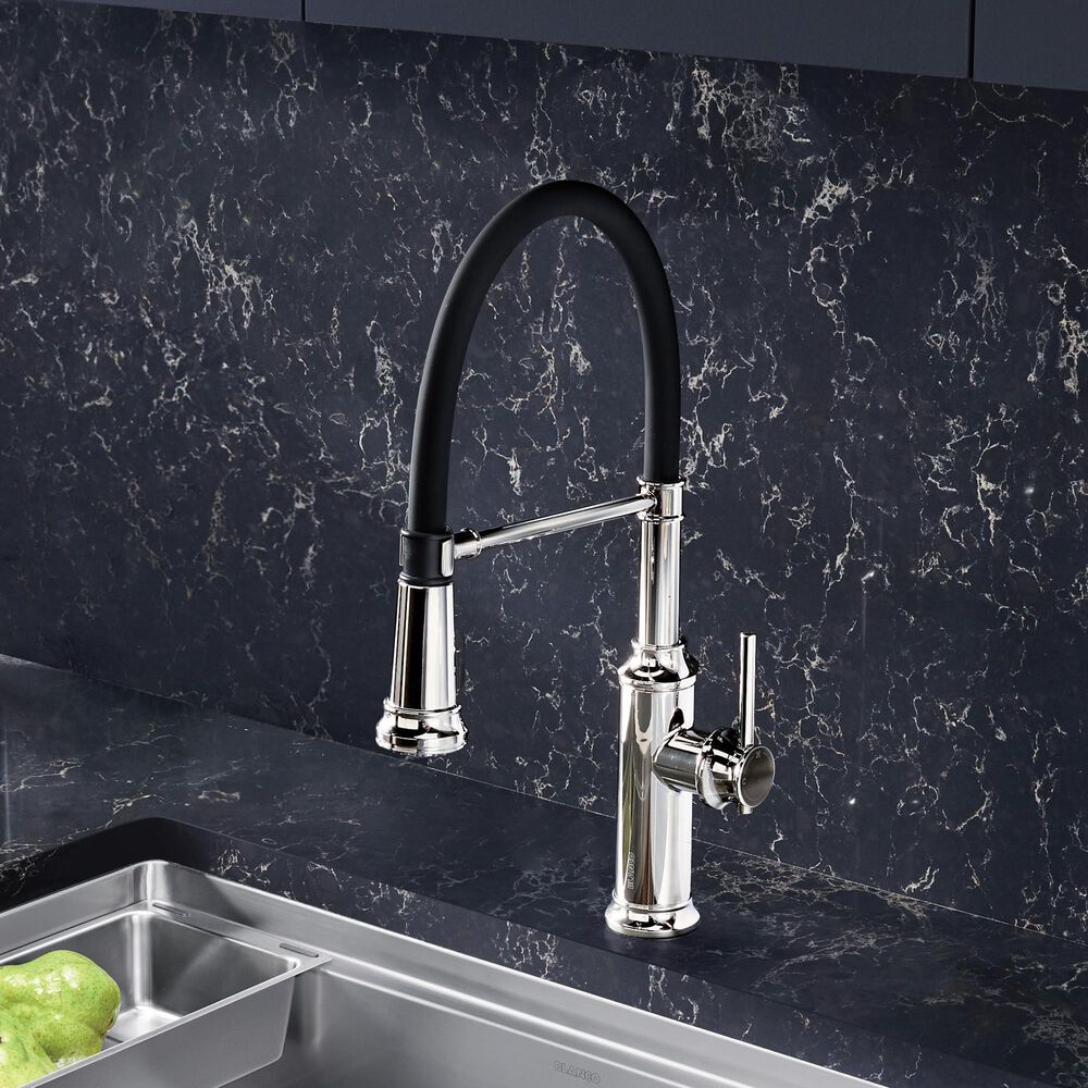 Blanco Empressa Semi-Pro Kitchen Faucet 1.5 GPM in Chrome, , large