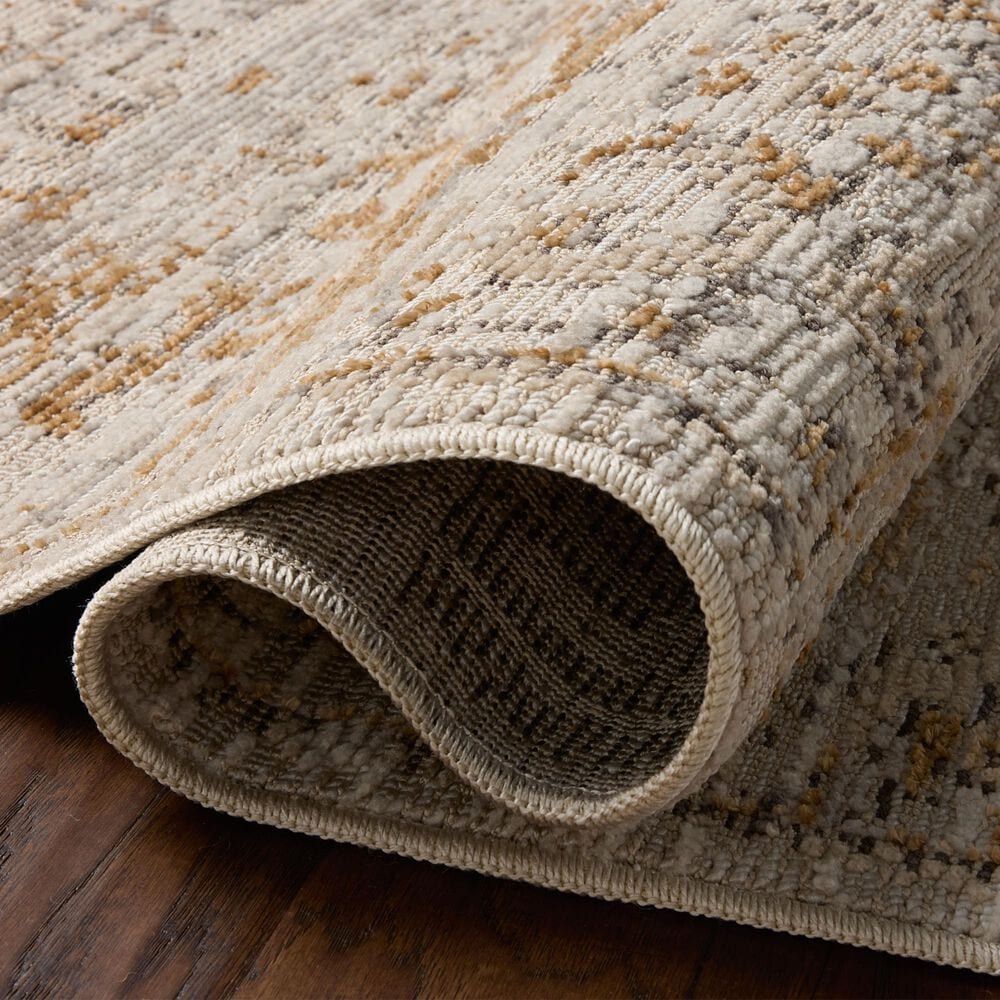 Loloi Milena Ivory and Ochre 11'6" x 15' Area Rug, , large