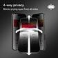 Zagg Zagg - Invisibleshield Xtr Privacy Glass Screen Protector For Apple 2025 Iphone 6.3 Pro - Clear, , large