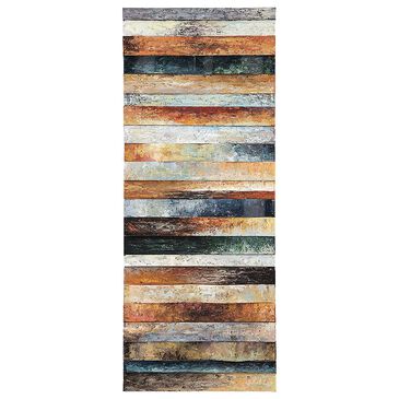 Signature Design by Ashley Odiana 50" x 20" Wall Decor in Rust, Blue and Gray, , large
