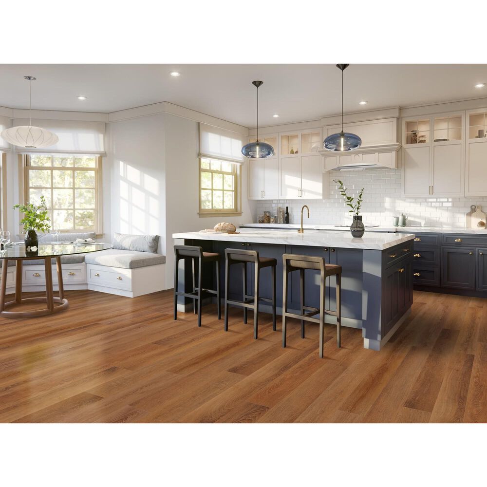 Cali Flooring Trestles Saddlewood 7" x 48" Luxury Vinyl Plank, , large