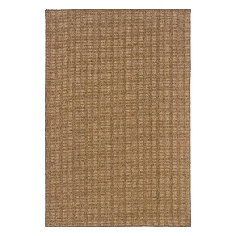 Oriental Weavers Karavia 2068X 2"5" x 4"5" Tan Outdoor Rug, , large