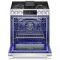 LG Studio 30" Smart Slide-in Dual Fuel Range with 5 Burners in Stainless Steel, , large