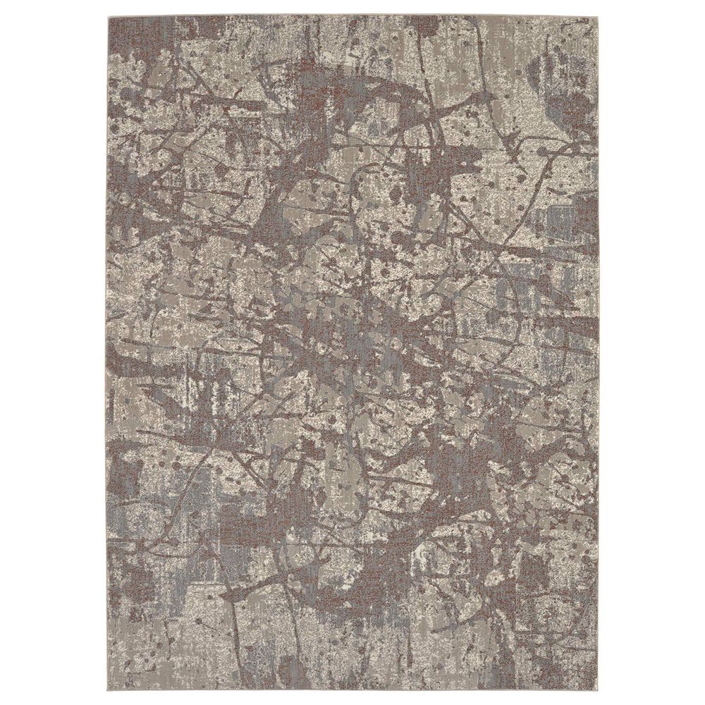 Karastan Soiree Rhone 91979-97031 9"6" x 12"11" Rose Gold Area Rug, , large