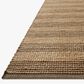 Chris Loves Julia x Loloi Judy 5" x 7"6" Natural and Chocolate Area Rug, , large