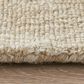 Feizy Kimball Ivory, Gray and Tan 12" x 15" Area Rug, , large