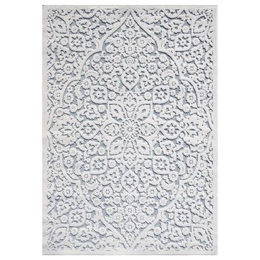 Orian Nouvelle Boucle Dorset Fields 5"2" x 7"6" Natural Neptune Area Rug, , large