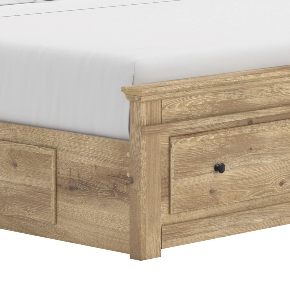 Ashley Makidern King Storage Bed with Six Drawers in Tan, , large