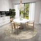 Dalyn Rug Company Sedona Geometric 10" Round Moss Indoor/Outdoor Area Performance Rug, , large