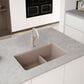 Blanco Precis Reversible 1-3/4 Double Bowl Kitchen Sink with Low Divide in Truffle, , large