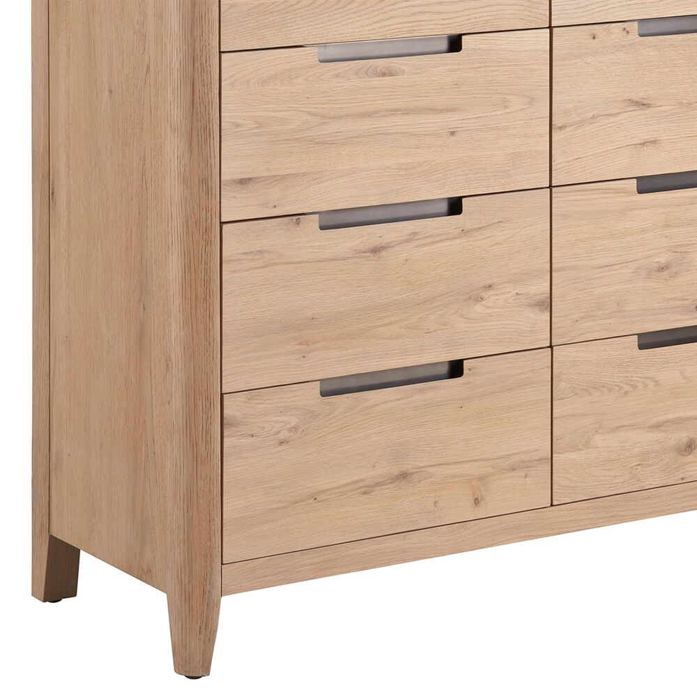 Universal Furniture Modern Walker 10-Drawer Chest in Organic Natural Oak, , large