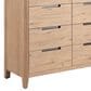Universal Furniture Modern Walker 10-Drawer Chest in Organic Natural Oak, , large
