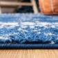 Safavieh Tulum TUL229N 10" x 13" Navy and Ivory Area Rug, , large