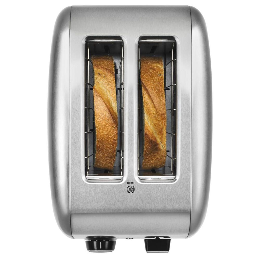 KitchenAid Two Slice Manual Toaster- Manual Lift in Brushed Stainless Steel, , large