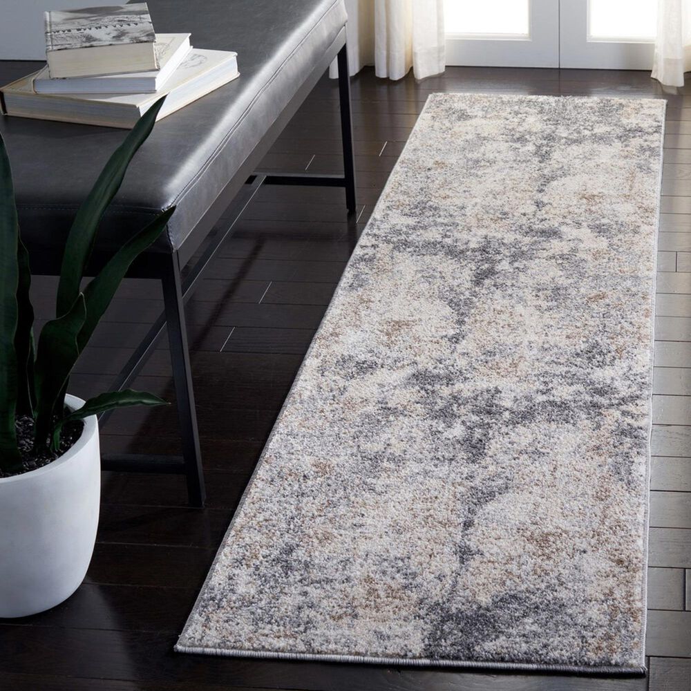 Safavieh Aston 2&#39; x 21&#39; Grey Runner, , large