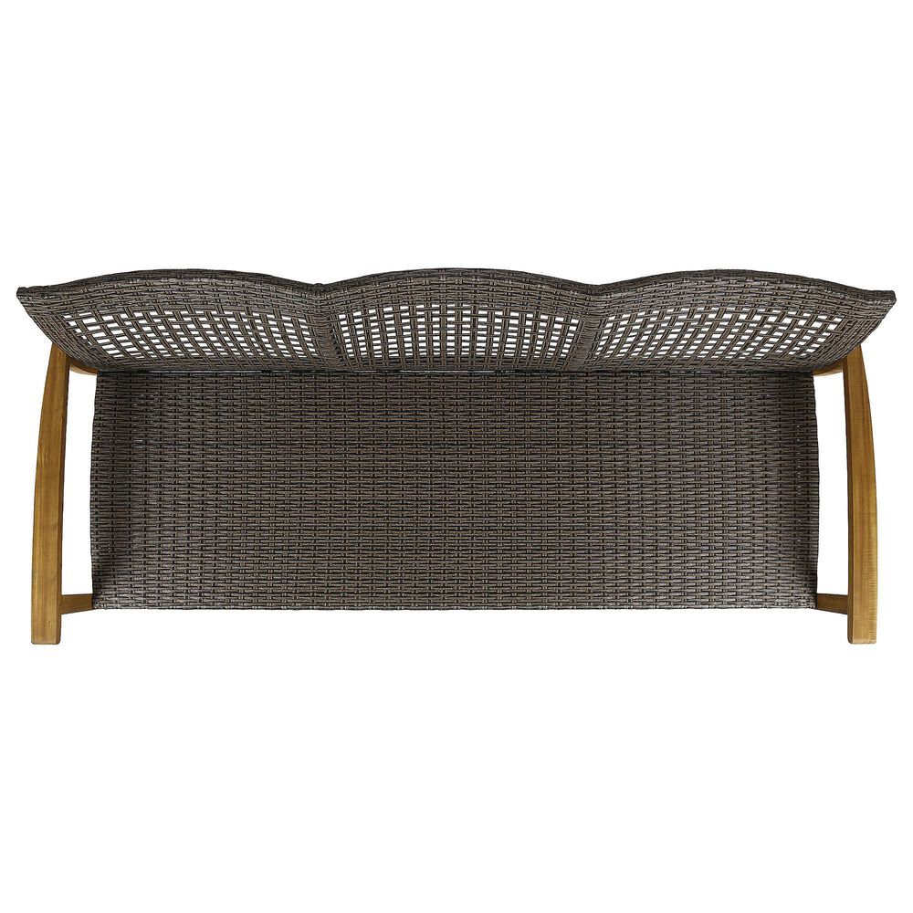 Hearth and Haven Hampton Outdoor Sofa in Natural, , large