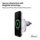 Belkin BoostCharge Pro 15W Magnetic Wireless Car Charger in Grey, , large