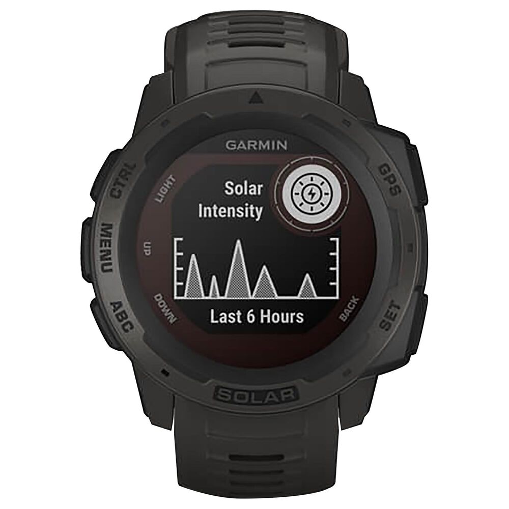 Garmin Instinct Solar  Standard Edition in Graphite, , large