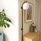 Mitzi Lighting Faye 1-Light Plug-In Sconce in Aged Brass and Soft Black, , large