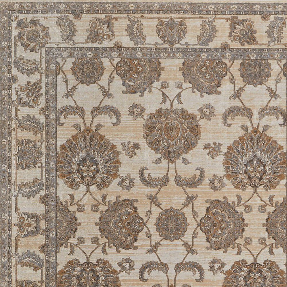 Feizy Celene 39KZF 5&#39; x 7&#39;6&quot; Beige and Gray Area Rug, , large