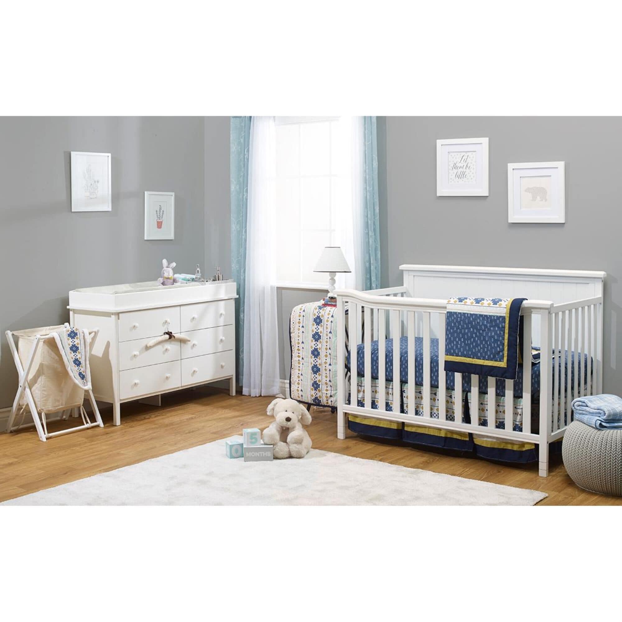 Sorelle Berkley Bed Rails Conversion Kit in White NFM