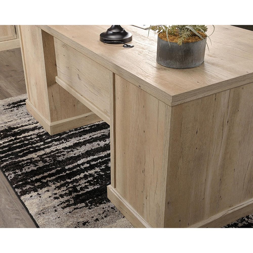 Sauder Aspen Post Executive Desk in Prime Oak, , large