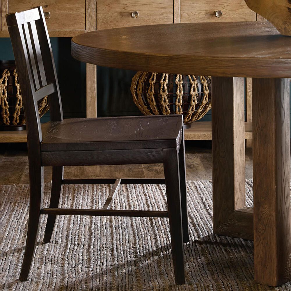 Hooker Furniture Driftwood Dining Side Chair in Burnt Timber, , large