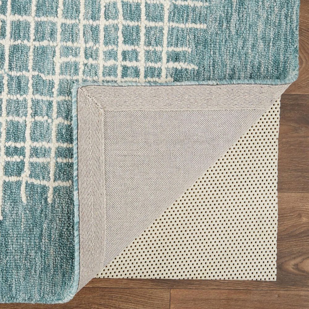 Feizy Maddox 9&#39; x 12&#39; Teal Area Rug, , large