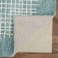 Feizy Maddox 9" x 12" Teal Area Rug, , large
