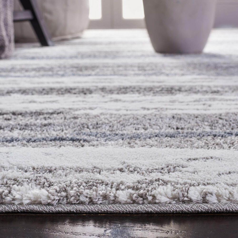 Safavieh Century 2&#39; x 9&#39; Grey and Blue Runner, , large