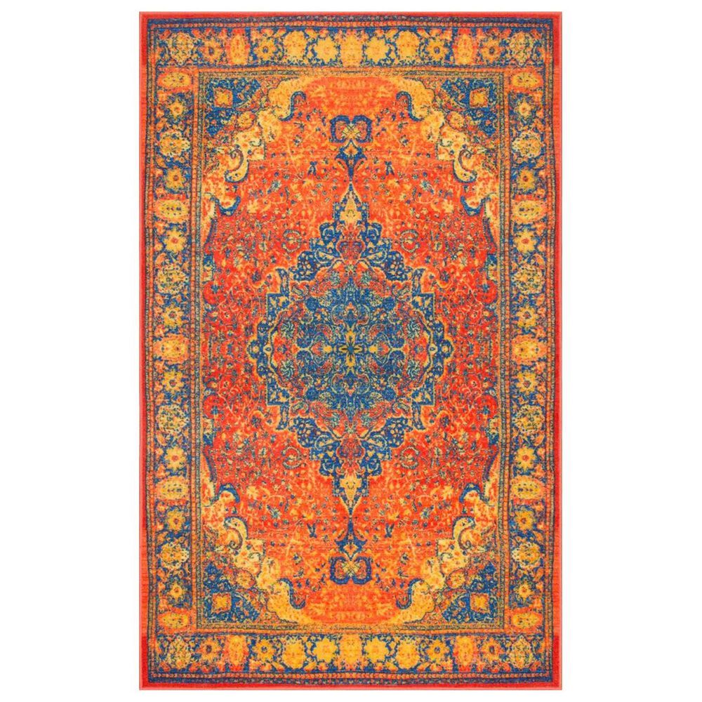 nuLOOM Giza MCGZ23A 5' x 8' Orange Area Rug, , large
