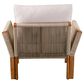 Southern Enterprises Brendina 4-Piece Conversation Set in Oiled Acacia and Natural, , large