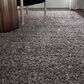 Nourison Luxe Shag LXS01 9" x 12" Charcoal Area Rug, , large