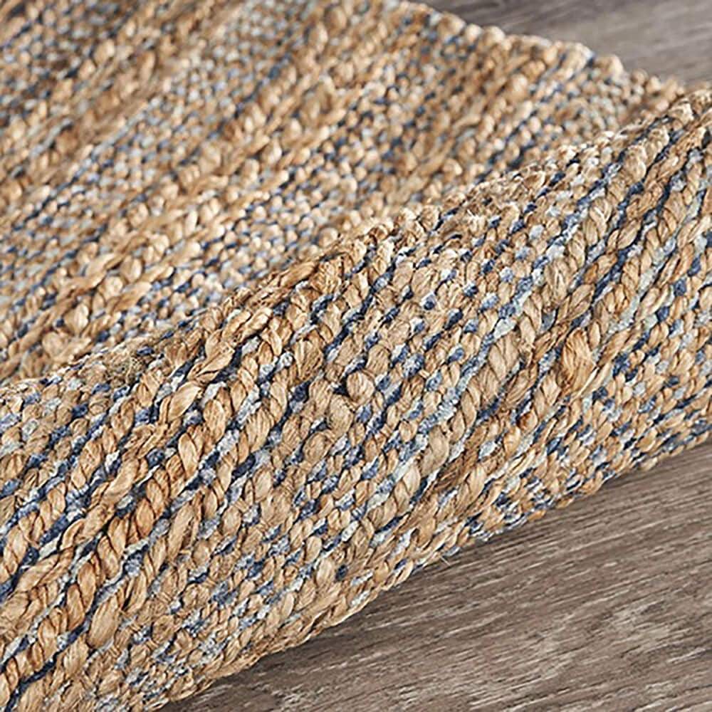 L&amp;R Resources Natural Fiber 9&#39; x 12&#39; Navy Area Rug, , large